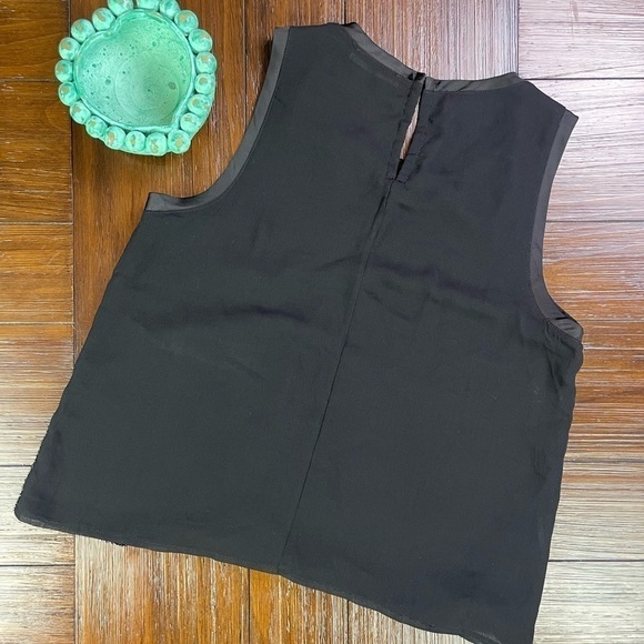 Mango “MNG Casual” Textured Metallic Tank Size Small - Picture 5 of 8